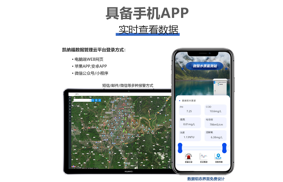 水质微型监测站数据组态