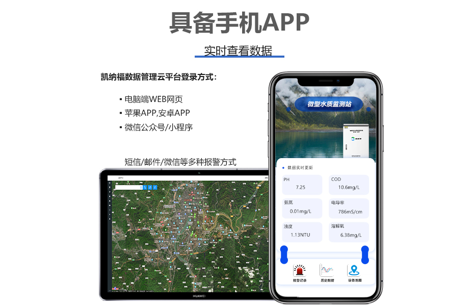 水质微型监测站数据组态